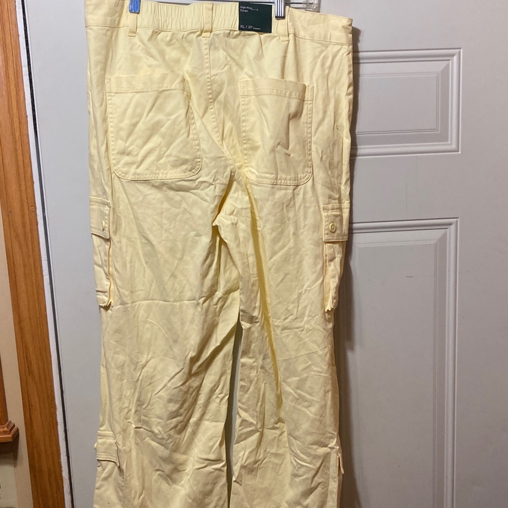 wild fable Light Yellow Cargo Pants